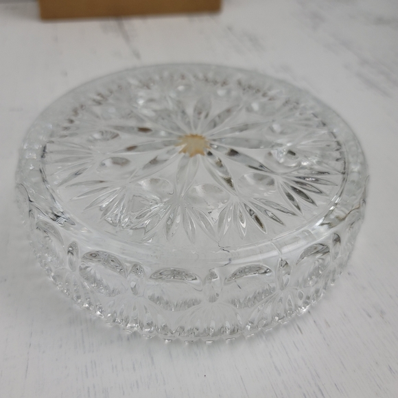 Vtg Crystal Taper Candle Holder By Princess House - Picture 13 of 14
